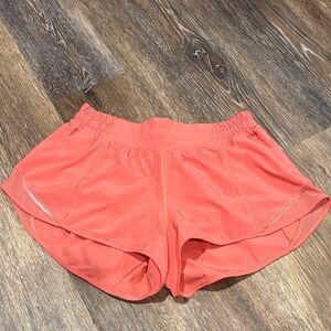 Lululemon Athletica Coral Athletic Shorts